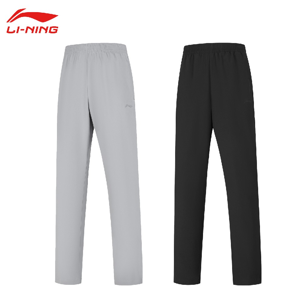 李寧男女同款運(yùn)動(dòng)長褲速干團(tuán)購?fù)笟馄娇谒罂椷\(yùn)動(dòng)褲AYKV665