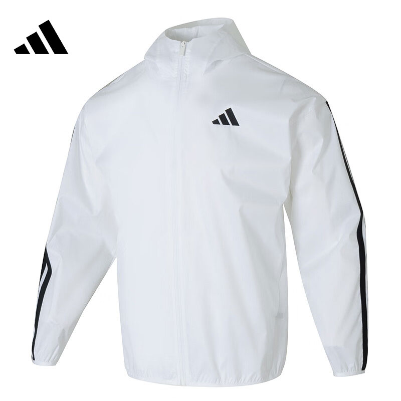 adidas阿迪達(dá)斯春季男子運(yùn)動(dòng)休閑夾克外套法雅官方JF3682